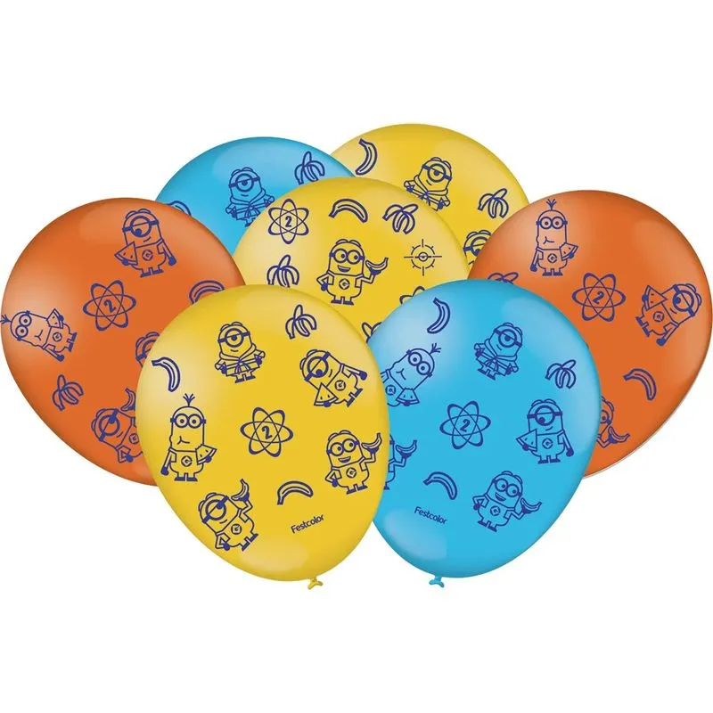 Balao 9 Minions 4 C/25 Festcolor