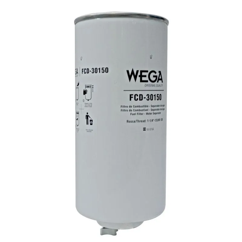 Filtro Separador De Água Carregadeiras 966K 966L 966M Caminhões Articulados 725C 725C2 - wega - FCD30150