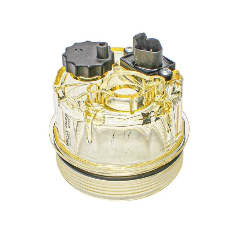 Copo Filtro Separador De Água Doosan DX160 DX210W-5 DX225LCA DX225LC-5 DX300LC-5 DX340LC-3 DX420-7 - wega - WCA013S