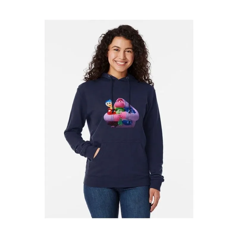 Blusa de frio Moletom Feminina com capuz Filme Divertida Mente 2 2024