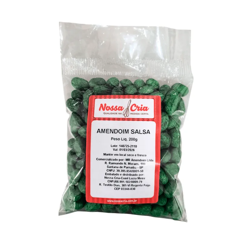 AMENDOIM SALSA 200G NOSSA CRIA