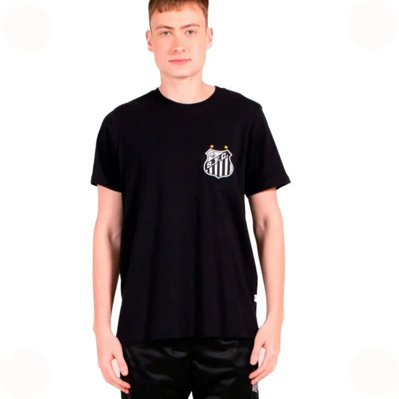 Camiseta do Santos Classic Masculina Surf Center 54 / Preto