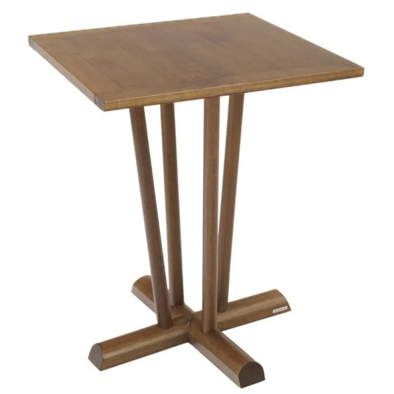 Mesa de Madeira Tramontina Ritmo Maruja 700 mm em Madeira Tauarí Amêndoa FSC Tramontina - Tramontina