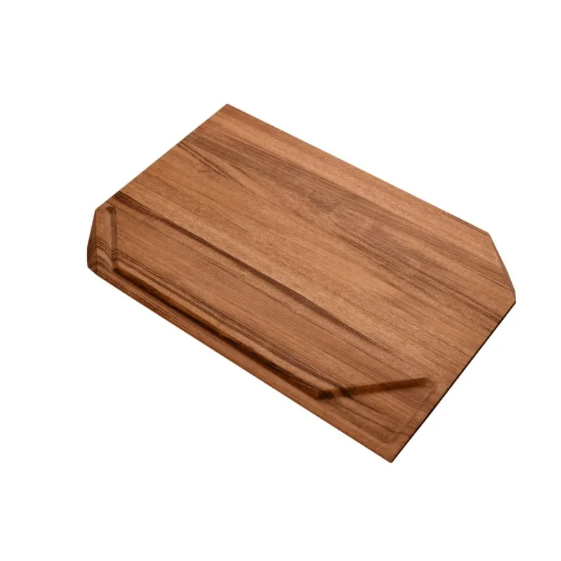 Tábua Retangular Tramontina Churrasco Madeira Muiracatiara Óleo Mineral 40 X 28 Cm - Tramontina