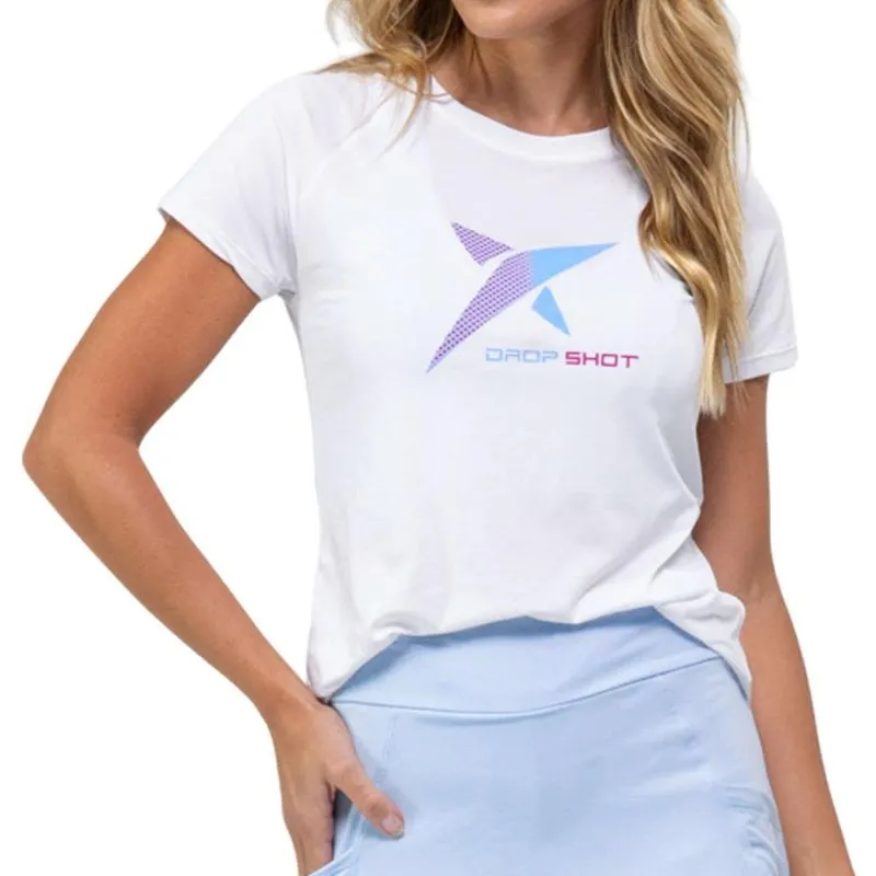 Camiseta Drop Shot Baby Look Game 2.0 Branco GG