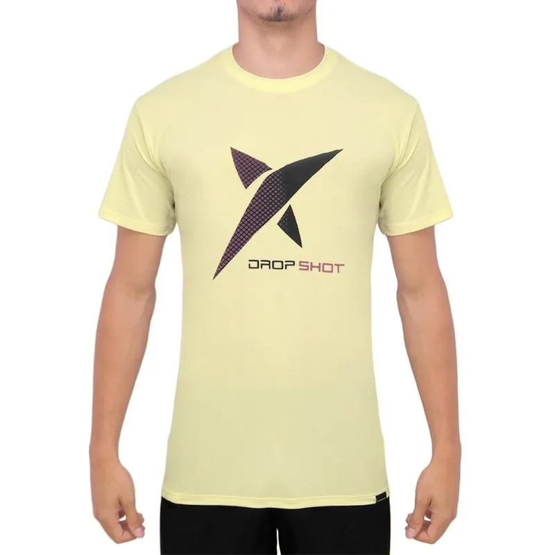 Camiseta Drop Shot Game 2.0 Off White e Preta GGG