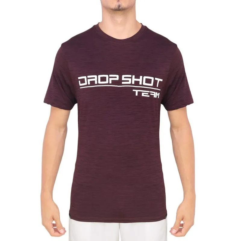 Camiseta Drop Shot Team 3.0 Roxa e Branca G