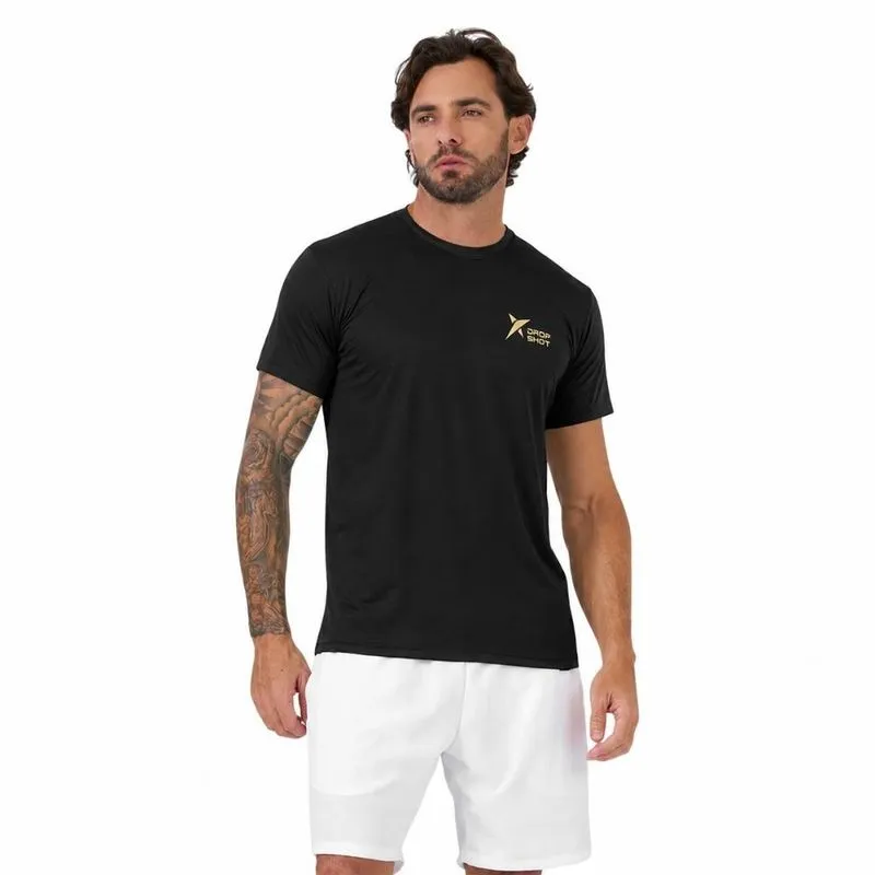 Camiseta Drop Shot Logo W25 Preta G