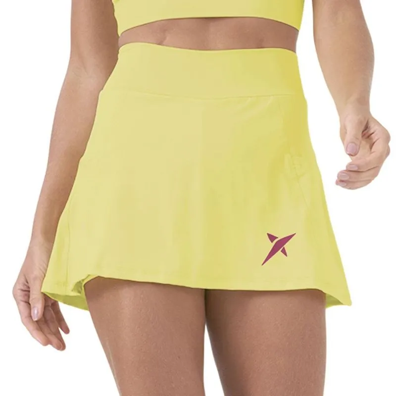 Saia Shorts Drop Shot Star W25 Amarelo Claro PP