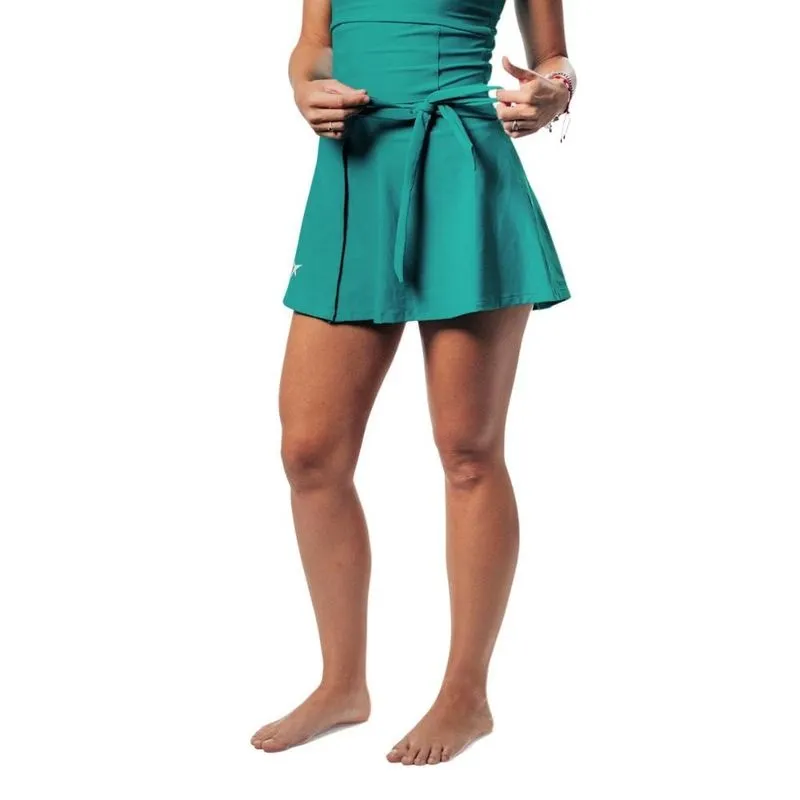 Saia e Shorts Drop Shot Greta Giusti Edição Limitada Verde P