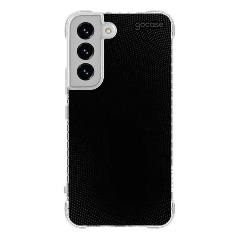Capa Capinha Compatível Samsung Galaxy S22 Color Dot Preta GoCase