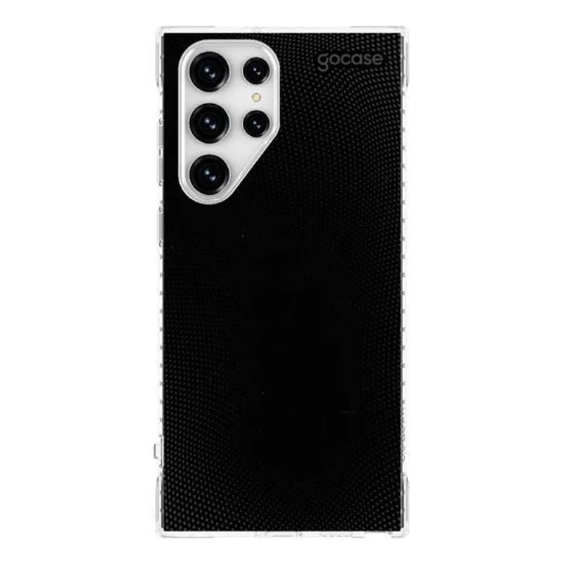 Capa Capinha Compatível Samsung Galaxy S22 Ultra Color Dot Preta GoCase