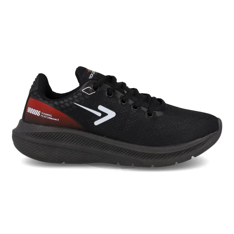 Tênis Box200 Running Performance Unissex Preto PRETO/VERMELHO - 43