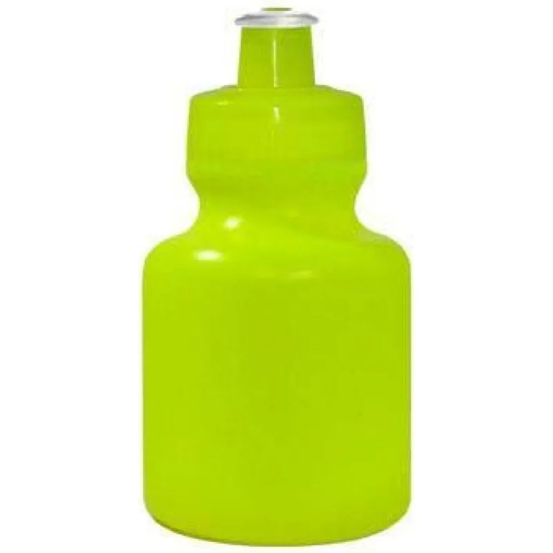 Kit 2 Squeezes 300ml Amarelo Neon Plástico Premium