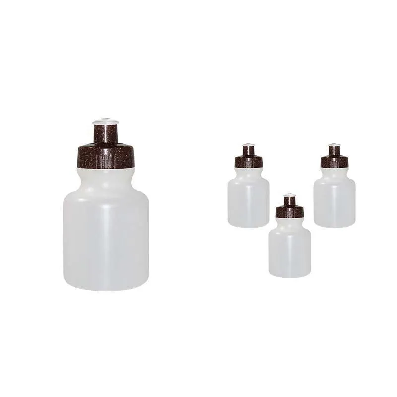 Kit 4 Squeezes 300Ml Tampa Fibra Coco Green