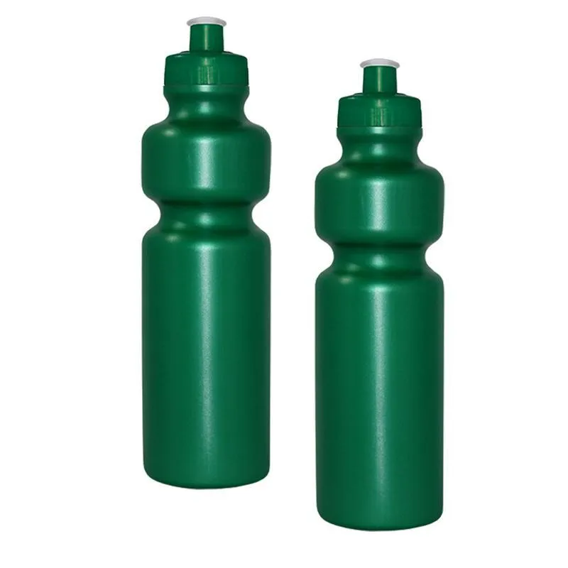 Kit 2 Squeezes 750ml Verde Plástico Premium