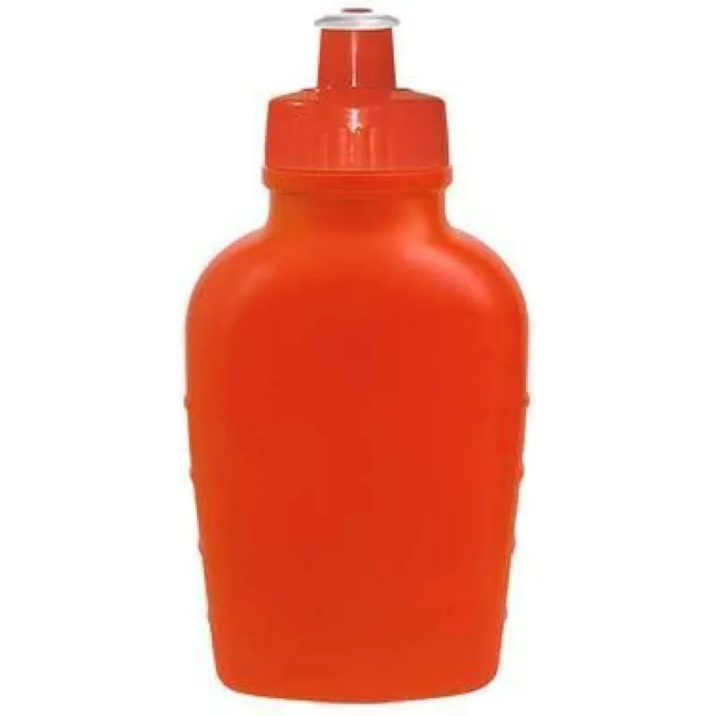 Kit 4 Cantis 500ml Alaranjado Plástico Premium
