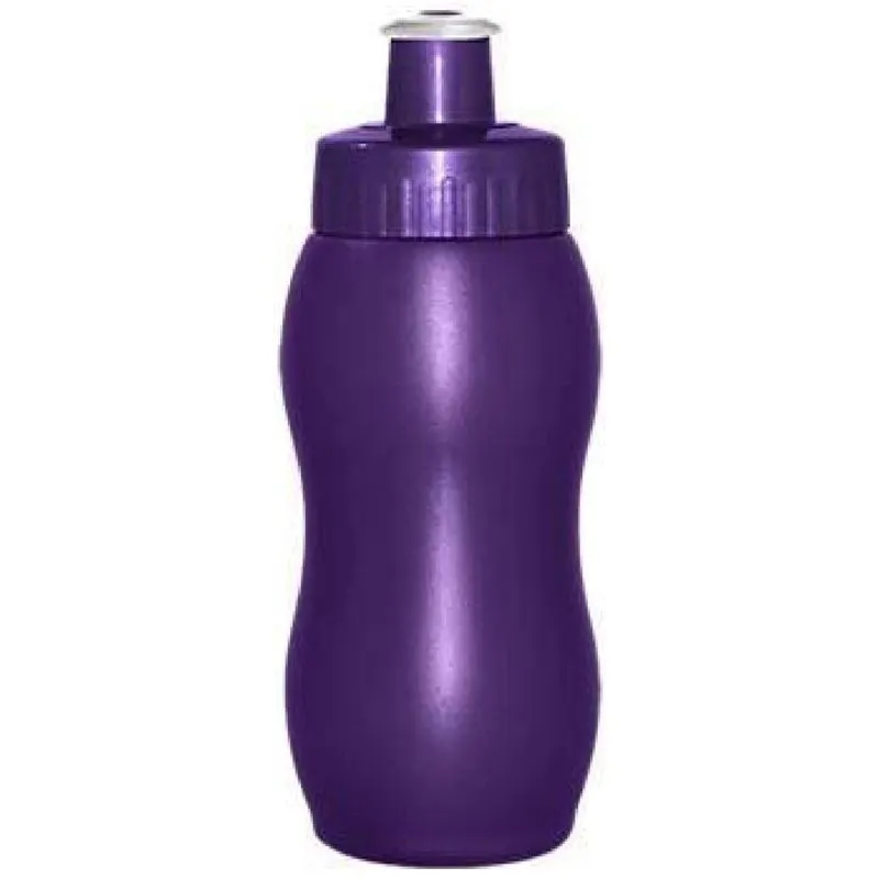 Kit 2 Squeezes Wave 250ml Lilás Plástico Premium