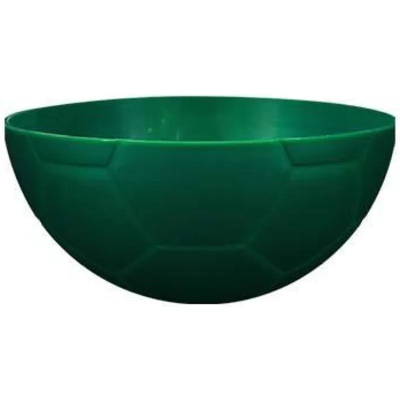 Kit 2 Petisqueira Futebol Verde 240ml Plástico