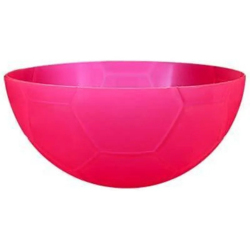 Kit 2 Petisqueira Futebol Rosa Neon 240ml Plástico