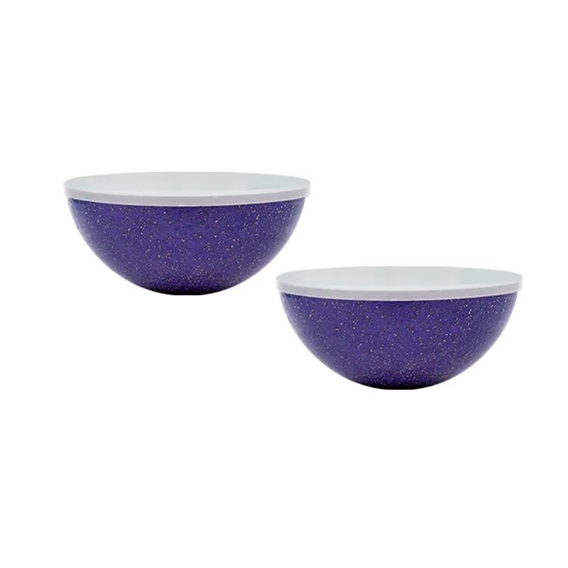 Kit 2 Mini Bowl Tampa Fibra Madeira Lilás 240ml