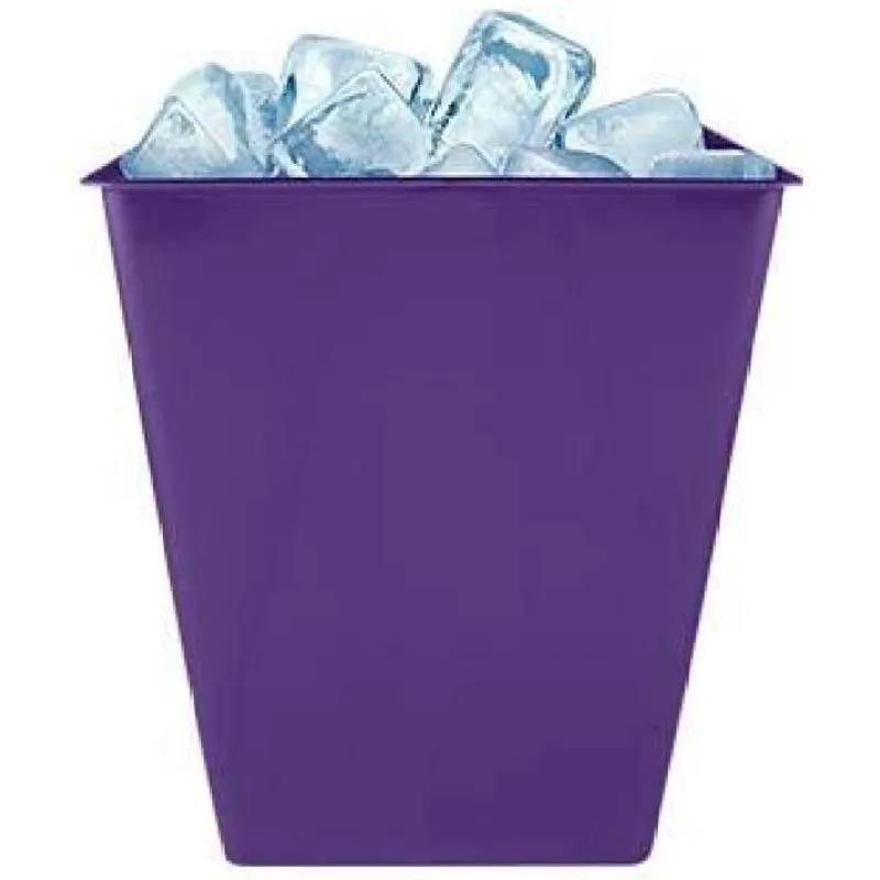 Kit 2 Balde Gelo Lilás 2,6l Plástico Premium