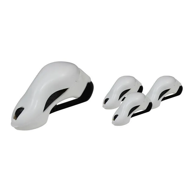 Kit 4 Porta Óculos Branco Plástico Premium