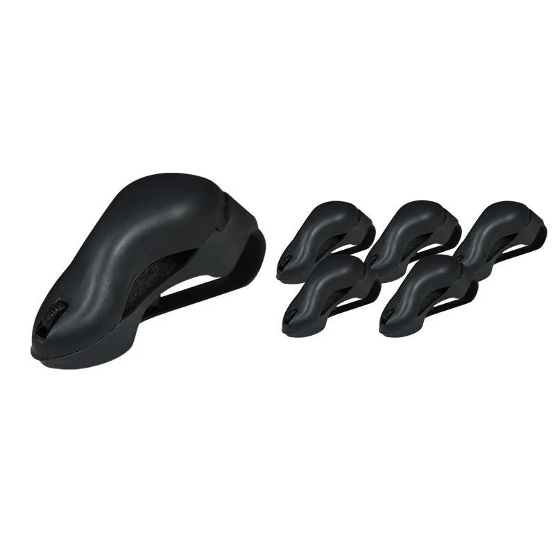 Kit 6 Porta Óculos Preto Plástico Premium