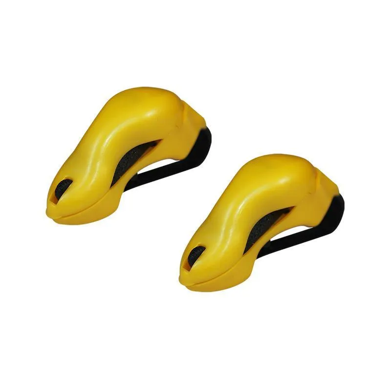 Kit 2 Porta Óculos Amarelo Plástico Premium