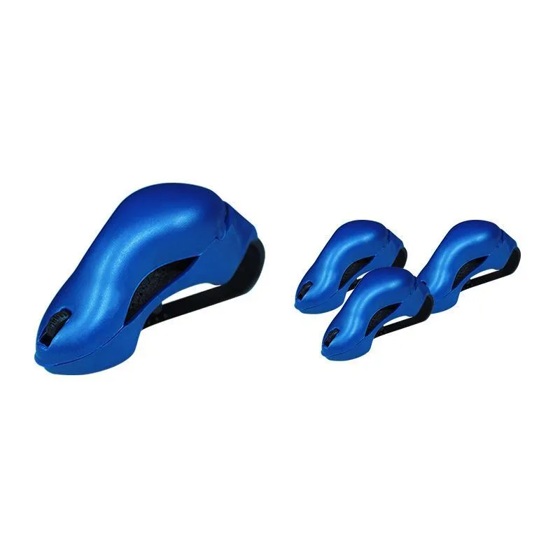 Kit 4 Porta Óculos Azul Plástico Premium