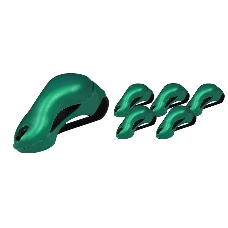Kit 6 Porta Óculos Verde Plástico Premium