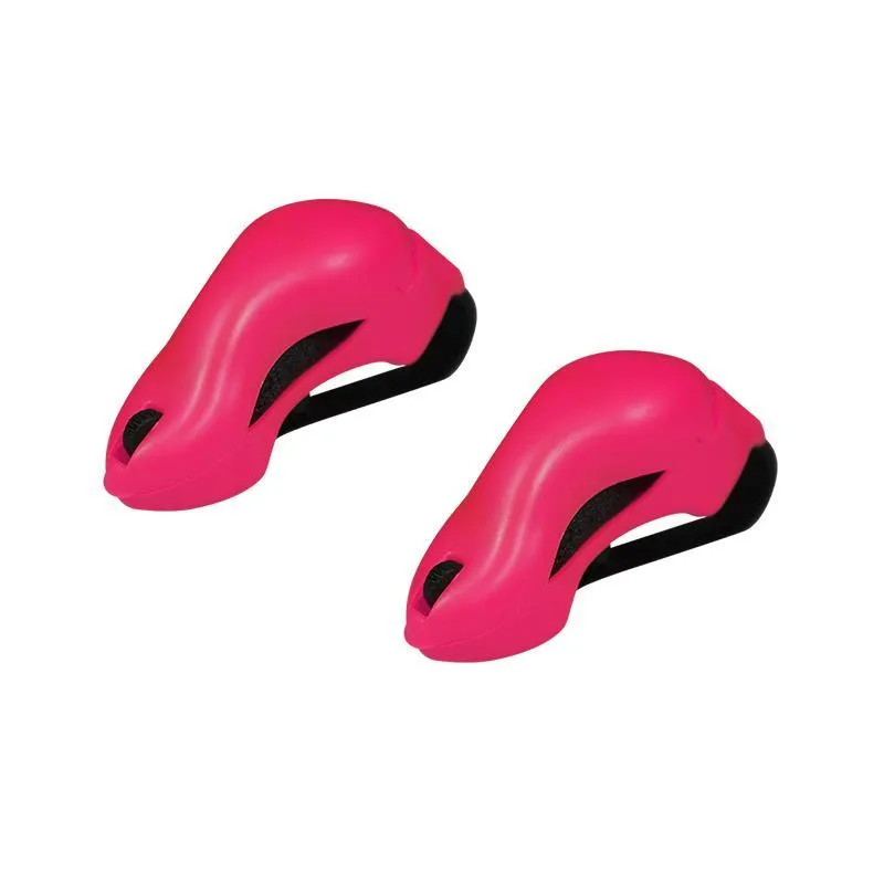 Kit 2 Porta Óculos Rosa Neon Plástico Premium