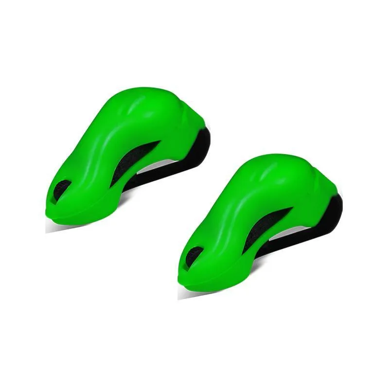 Kit 2 Porta Óculos Verde Neon Plástico Premium