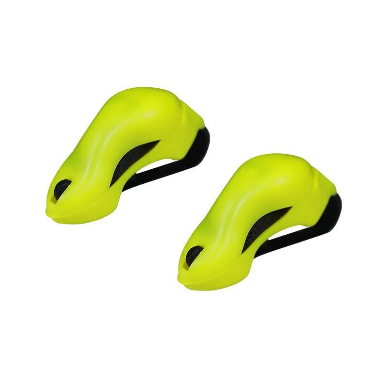 Kit 2 Porta Óculos Amarelo Neon Plástico Premium