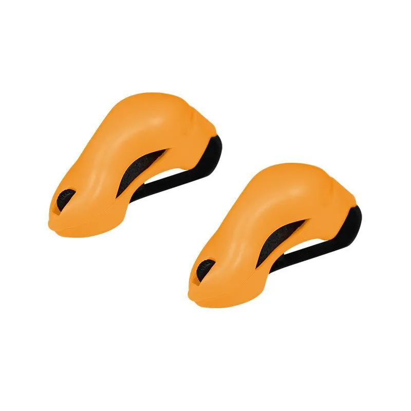 Kit 2 Porta Óculos Laranja Neon Plástico Premium