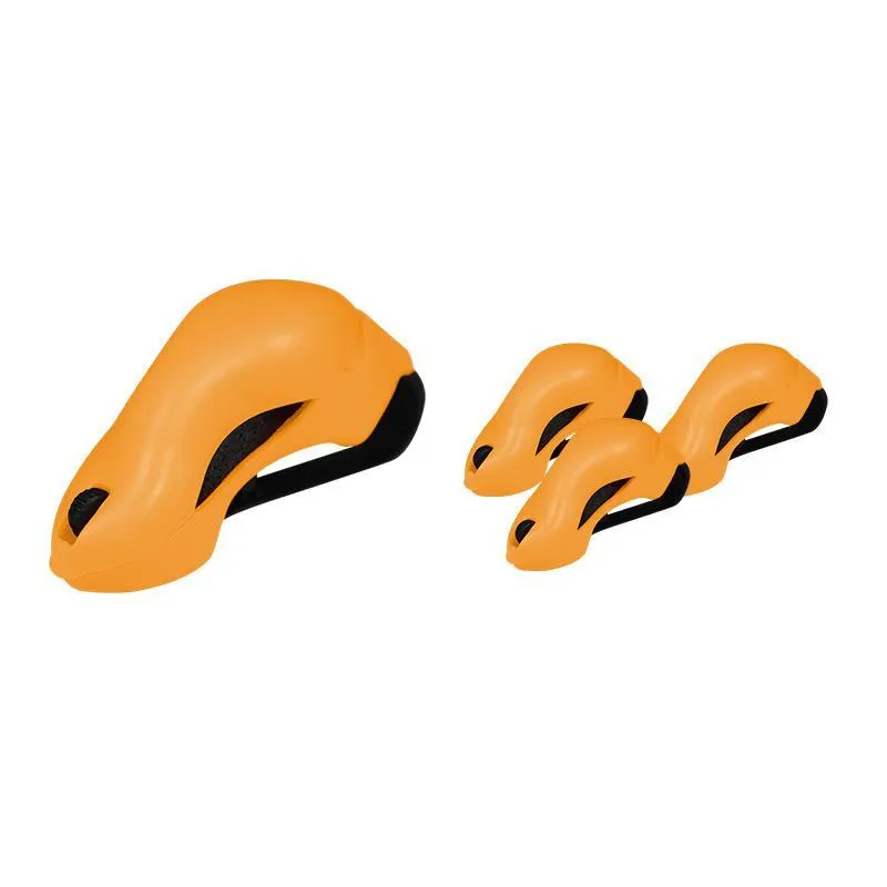 Kit 4 Porta Óculos Laranja Neon Plástico Premium