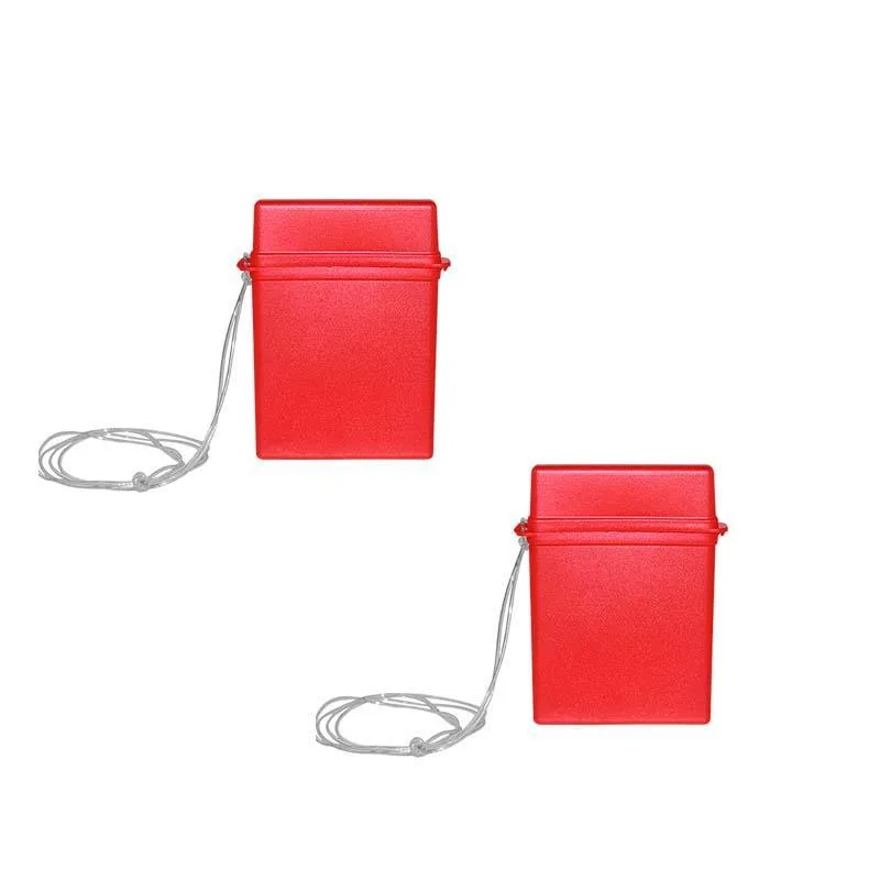 Kit 2 Mariner Box Plus Vermelho Plástico