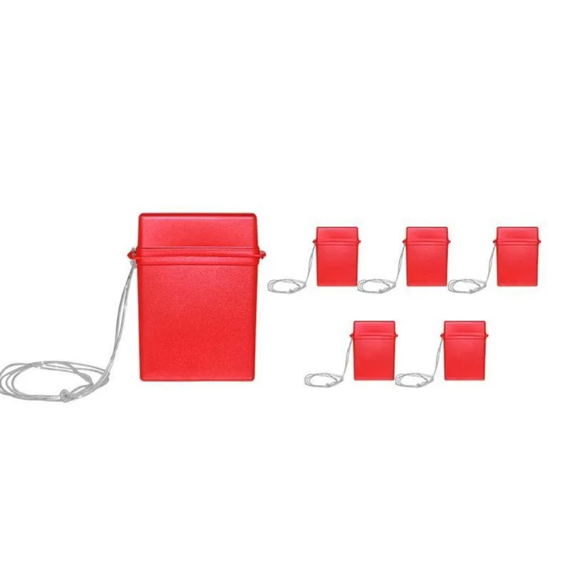 Kit 6 Mariner Box Plus Vermelho Plástico