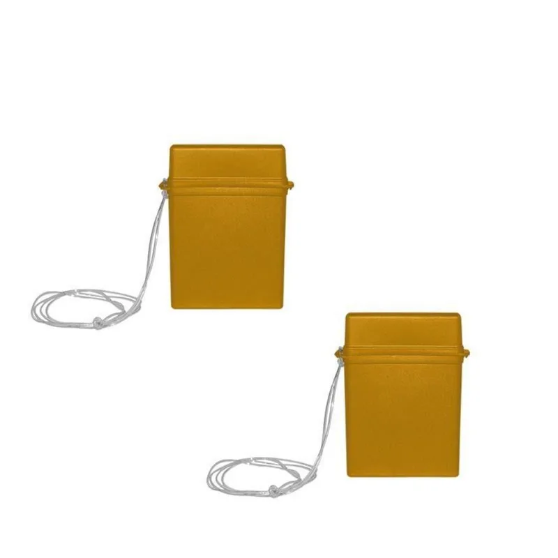 Kit 2 Mariner Box Plus Dourado Plástico