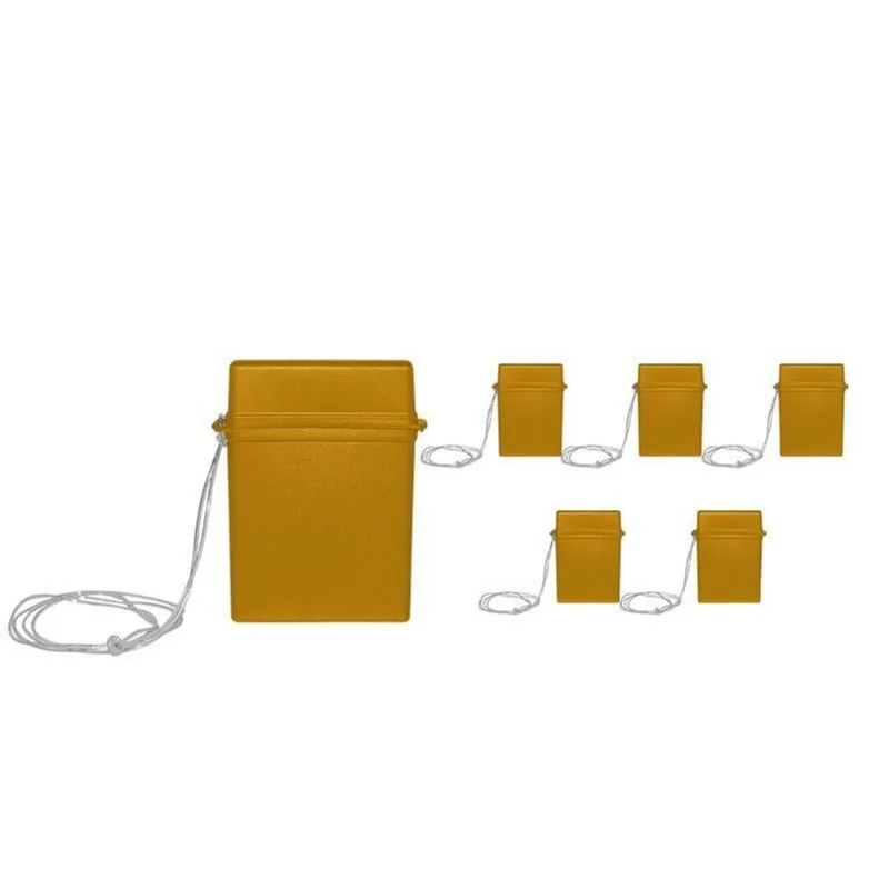 Kit 6 Mariner Box Plus Dourado Plástico