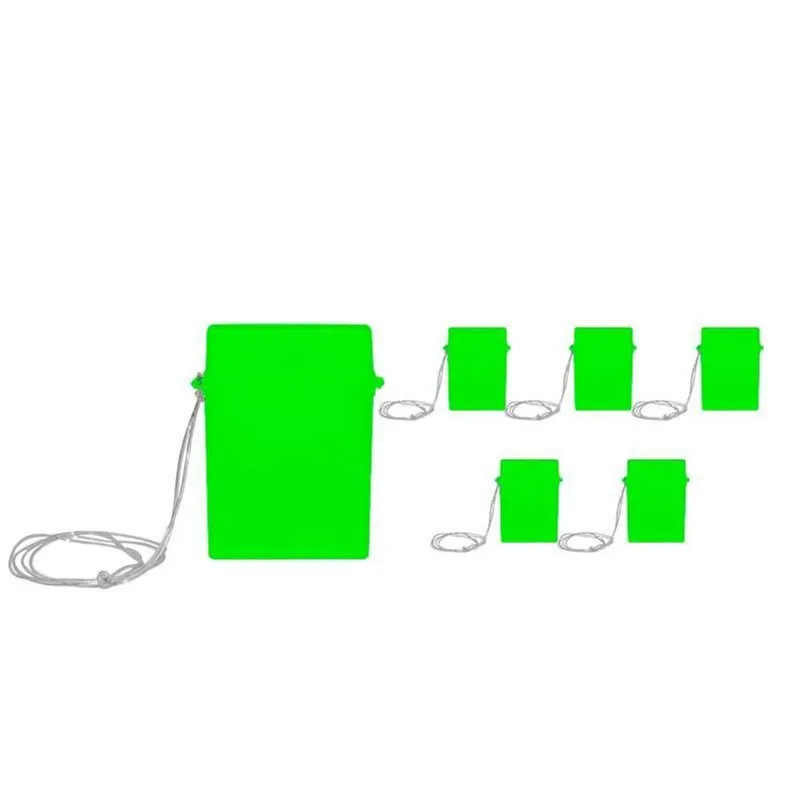 Kit 6 Mariner Box Plus Verde Neon Plástico