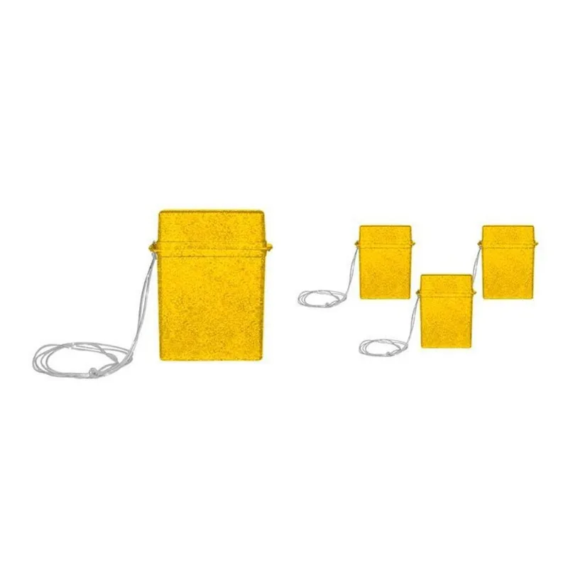 Kit 4 Mariner Box Plus Fibra Madeira Amarelo
