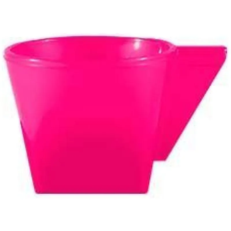 Kit 6 Xícara Rosa Neon 50ml Plástico