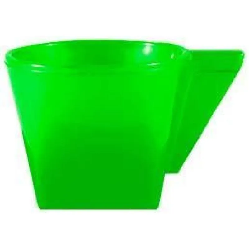 Kit 2 Xícara Verde Neon 50ml Plástico