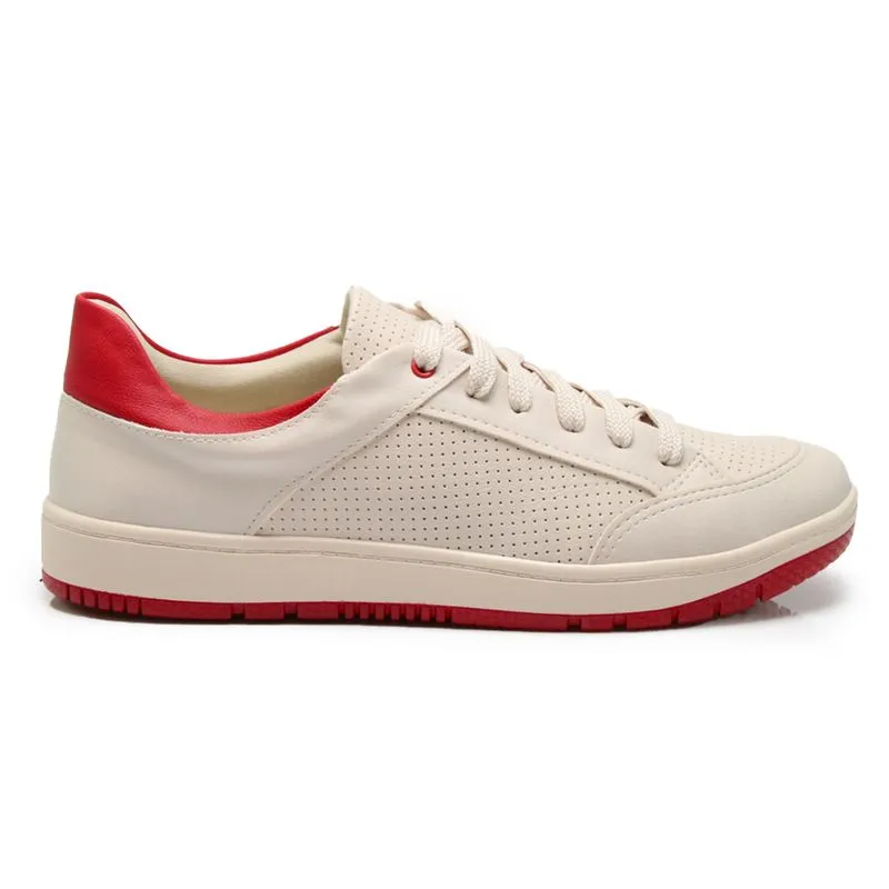 Tênis M Shuz Urban Swing Feminino Branco BRANCO/CACHARREL - 35