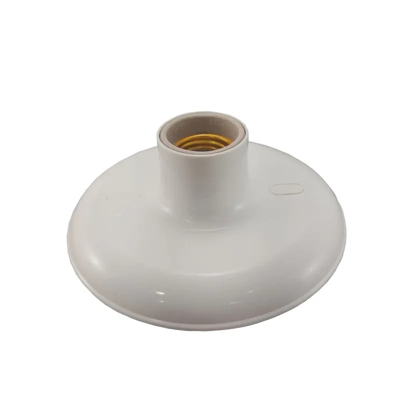 Kit 50 Plafon Redondo Com Bocal Porcelana Branco - Plaslumi