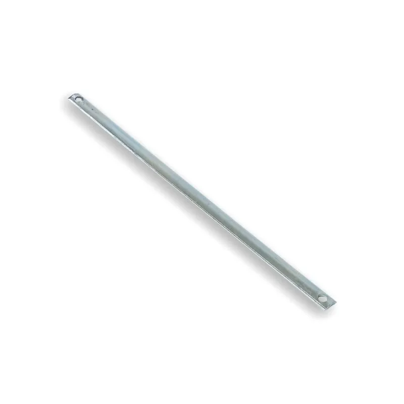Kit 2 Vara Cremona Zincada Ovalada 1,5m 23625 - Loth