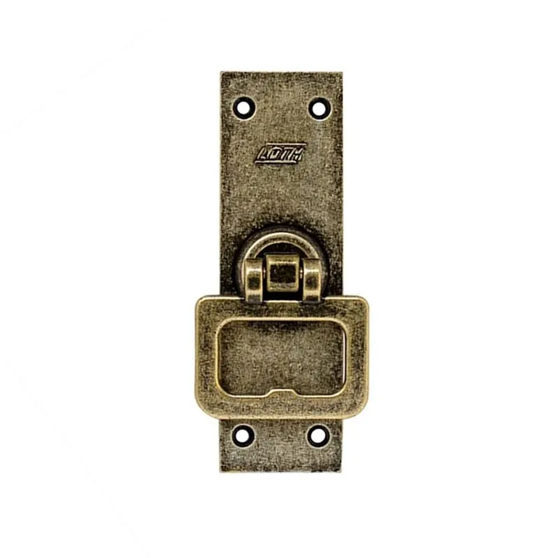 Kit 5 Cremona Retangular Zamak Ouro Velho 8370 - Loth