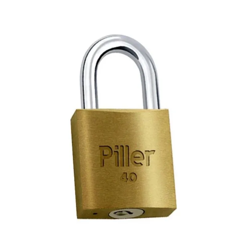 Kit 10 Cadeado 40mm Com Duas Chaves - Piller