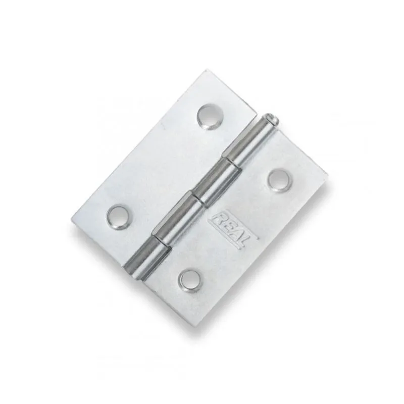 Kit 12 Dobradiça Zincada Porta /janela Pino Solto Real 1,5"